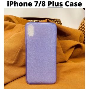 iPhone 7/8 Plus NEW Clear Purple Cover